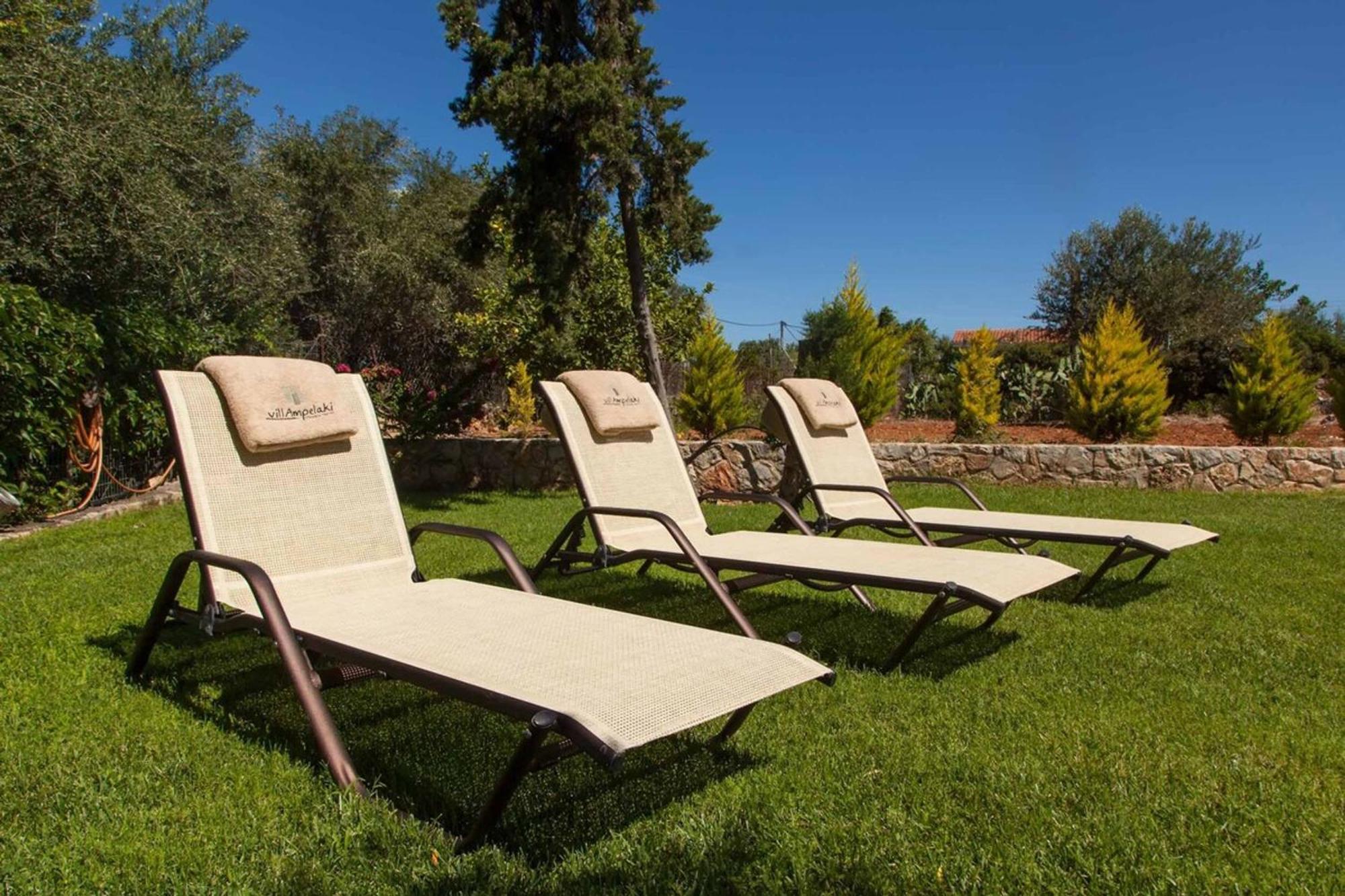 Villa Ampelaki - Premium Villa With Heated Pool Kounoupidhiana Luaran gambar